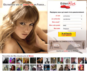 La filliale coquine d'EdenFlirt